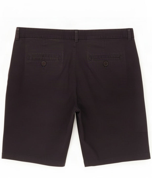 Fat Face Womens Chino Shorts UK 12 Medium W30 Bleumarin Bumbac