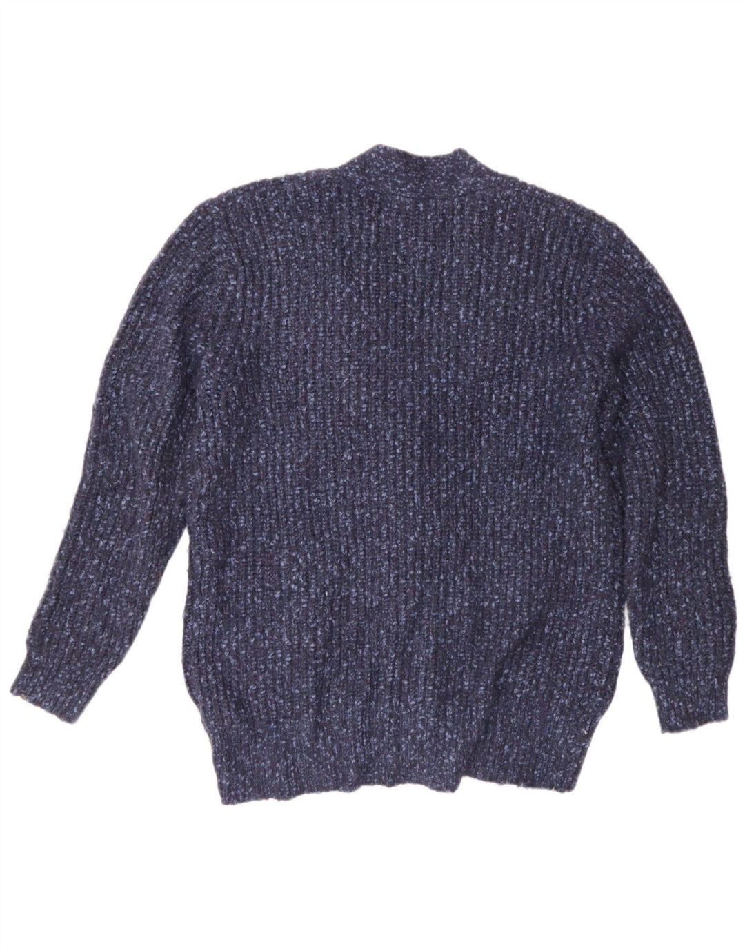 Pulover cardigan supradimensionat pentru femei Marks & Spencer UK 14 Medium Blue Flecked