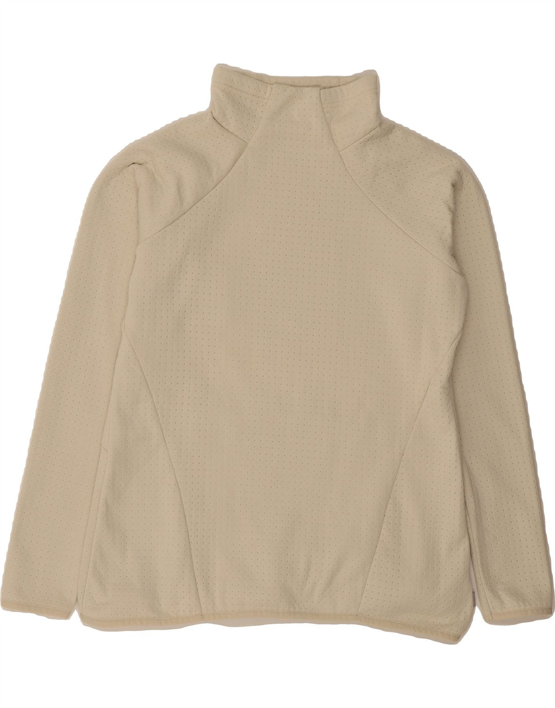 COLUMBIA Womens Sweatshirt Jumper UK 16 Large Beige Polyester Vintage Columbia and Second-Hand Columbia from Messina Hembry 