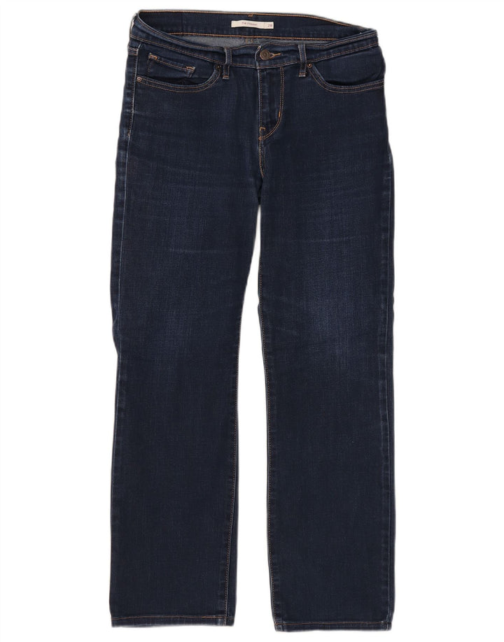 Blugi drepti 714 pentru femei Levi's W28 L27 Bumbac albastru