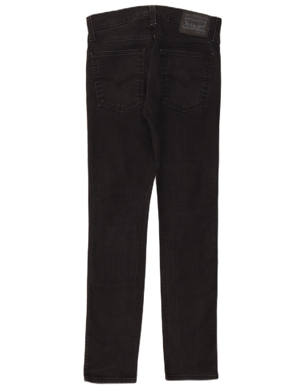 Blugi slim pentru femei Levi's W30 L29 bumbac negru