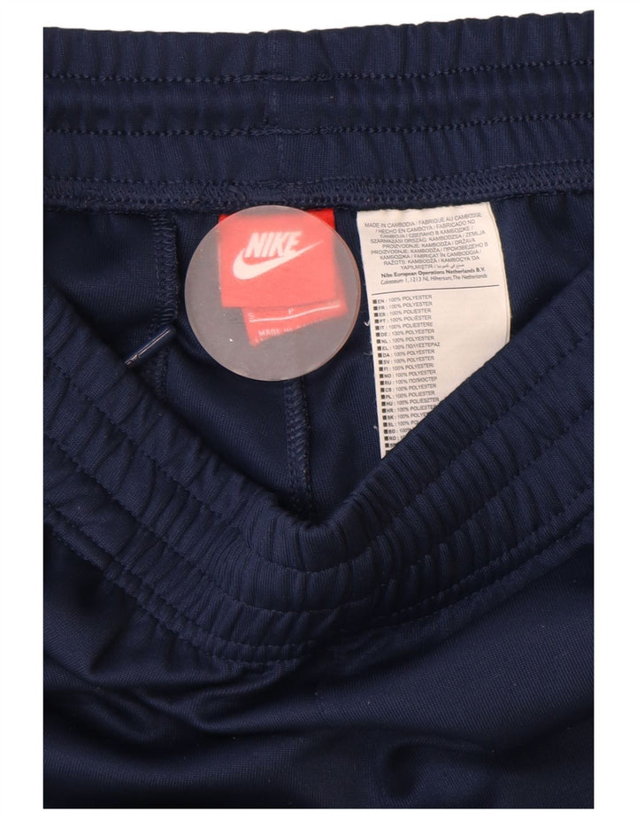 Pantaloni de trening Nike pentru bărbați, mici, bleumarin, poliester color bloc