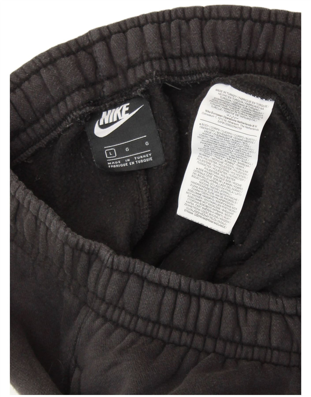 Pantaloni de trening cargo grafic NIKE pentru bărbați Pantaloni de jogging mari, negru, bumbac