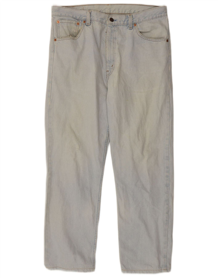 Blugi conici pentru bărbați Levi's 521 W38 L29 Bumbac albastru