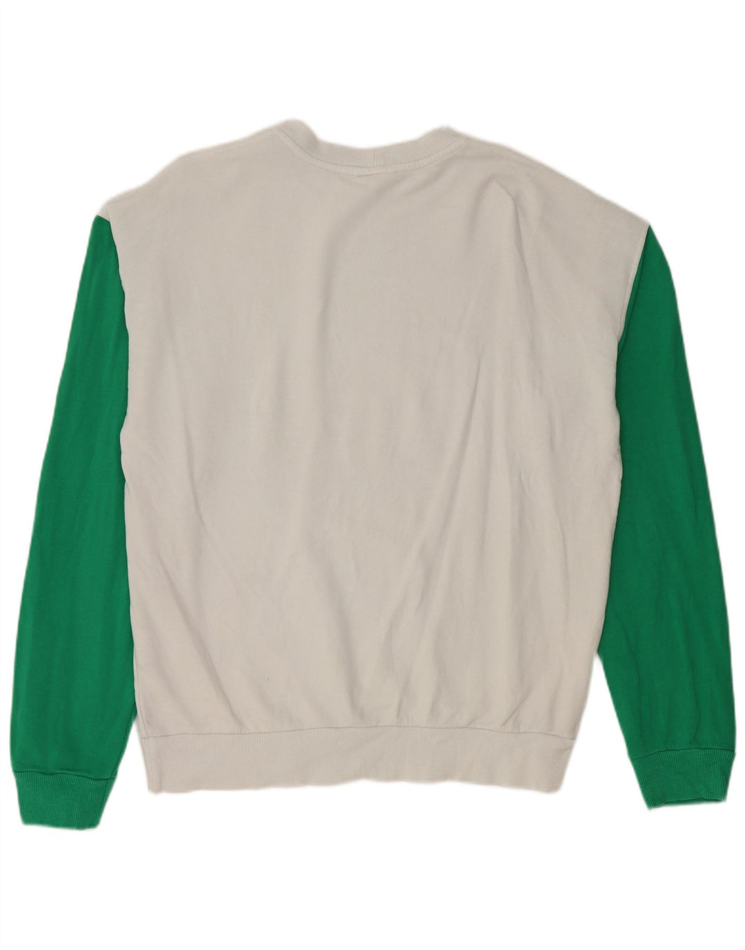Pulover pentru bărbați Benetton Peanuts Graphic Pulover Medium White Colorblock