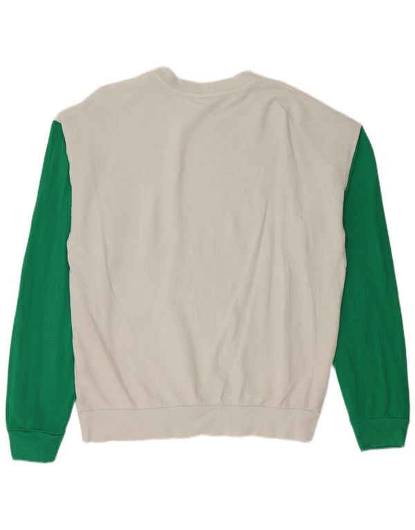 Pulover pentru bărbați Benetton Peanuts Graphic Pulover Medium White Colorblock