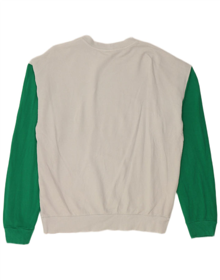 Pulover pentru bărbați Benetton Peanuts Graphic Pulover Medium White Colorblock