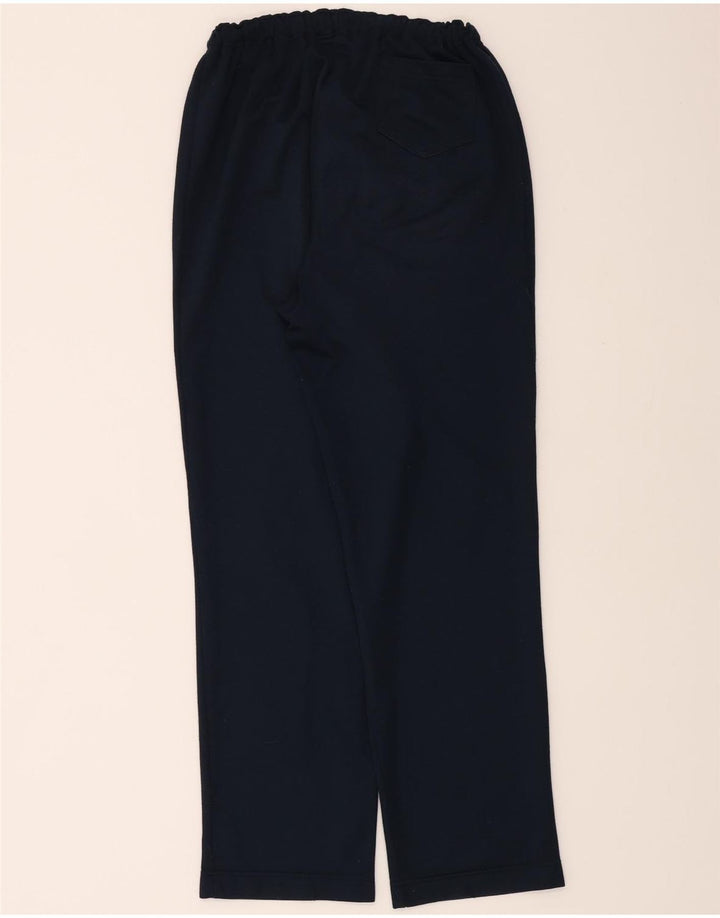 ASICS Mens Tracksuit Trousers Medium Navy Blue Vintage Asics and Second-Hand Asics from Messina Hembry 