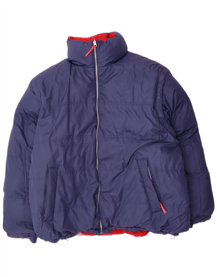 Jachetă căptușită reversibilă pentru bărbați Explorer UK 44 2XL Poliester roșu