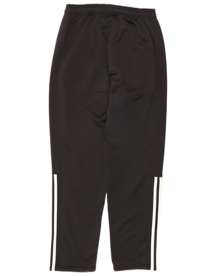 Pantaloni de trening Adidas pentru bărbați, poliester mediu negru