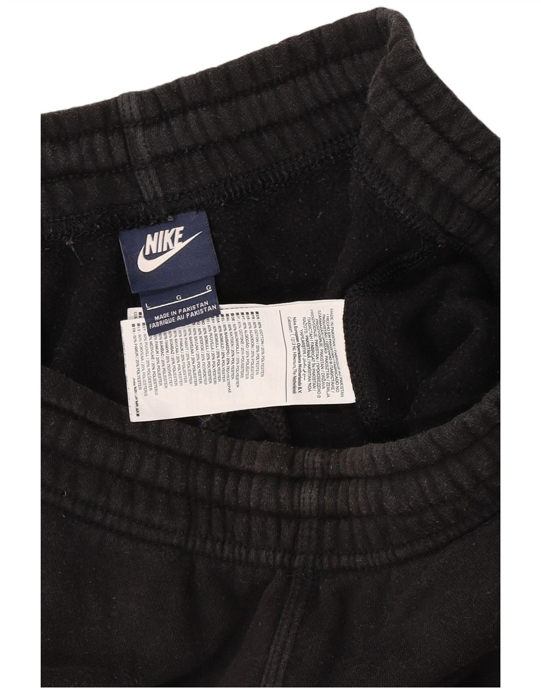 Pantaloni de trening Nike pentru bărbați Joggeri mari, negru, bumbac