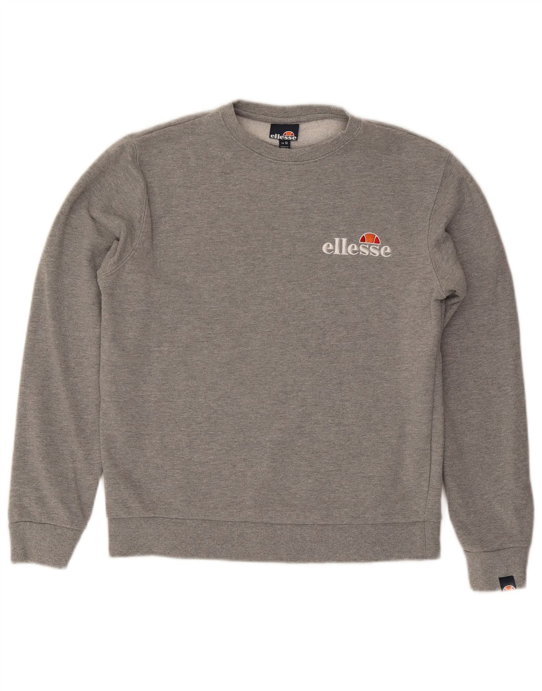 Pulover supradimensionat cu grafic pentru femei Ellesse UK 10 Mic, gri, pete