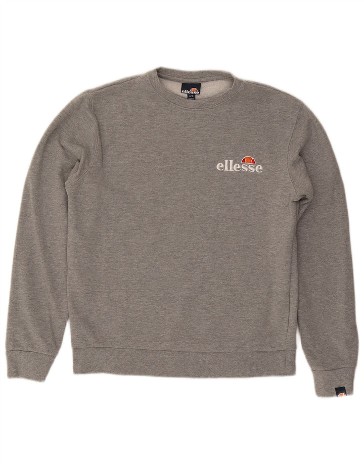 Pulover supradimensionat cu grafic pentru femei Ellesse UK 10 Mic, gri, pete
