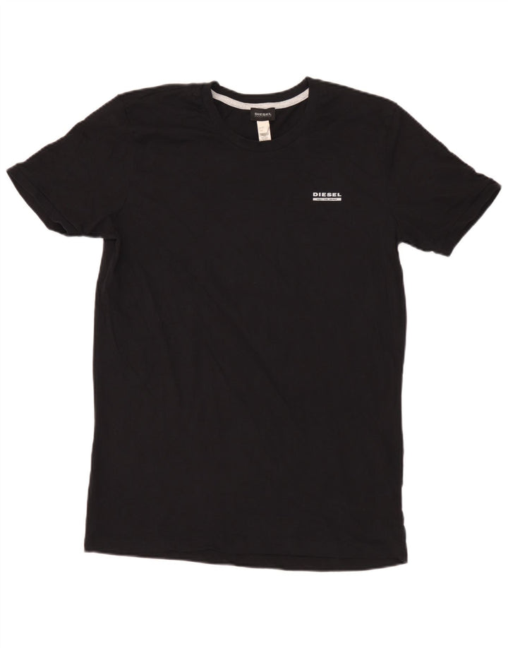 Tricou Diesel pentru bărbați Top mare din bumbac negru