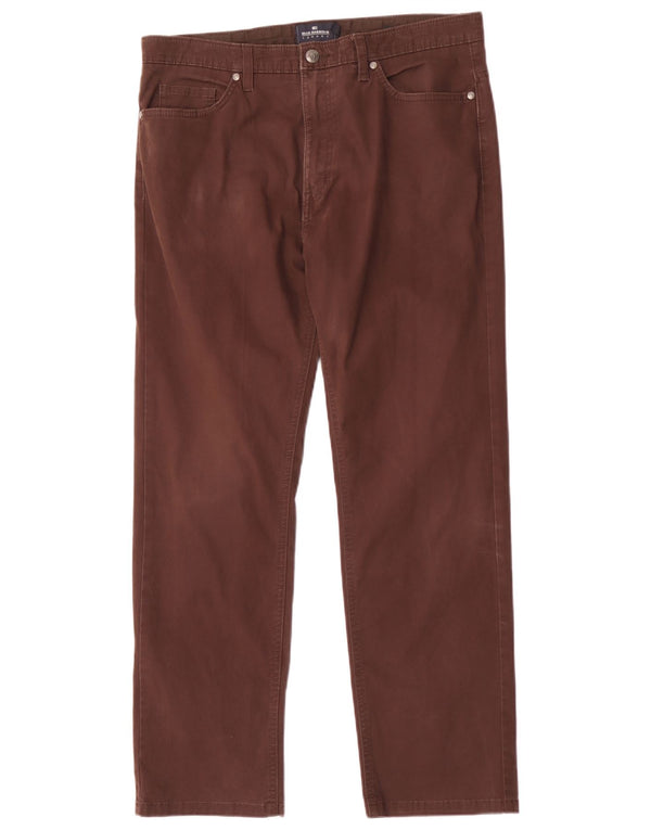 Pantaloni casual conici Blue Harbour pentru bărbați Marks & Spencer L34 L29 maro