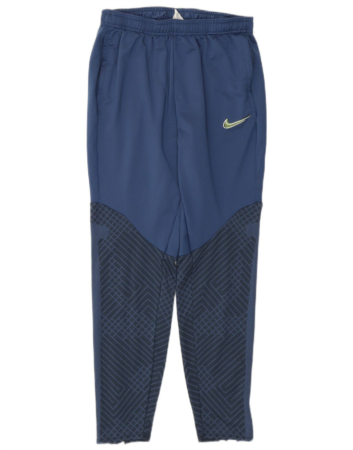 Pantaloni de trening pentru bărbați Nike, albastru mediu, poliester geometric