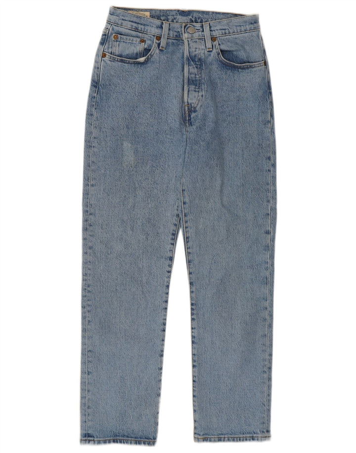 Blugi drepti 501 pentru femei Levi's W25 L26 Bumbac albastru