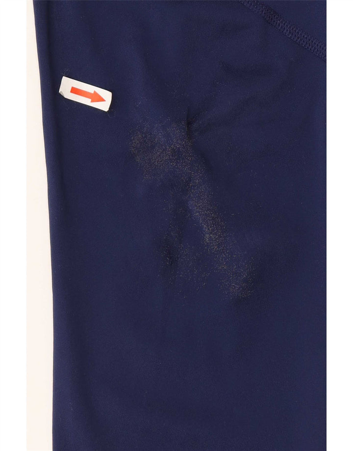 Leggings pentru femei Adidas UK 14 Medium Bleumarin