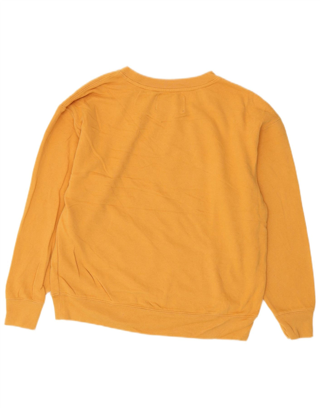 Calvin Klein Jeans Pulover supradimensionat pentru femei UK 10 Mic Galben