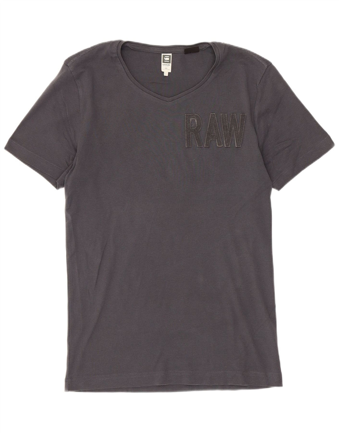 Tricou grafic pentru bărbați G-Star Top mare bumbac gri