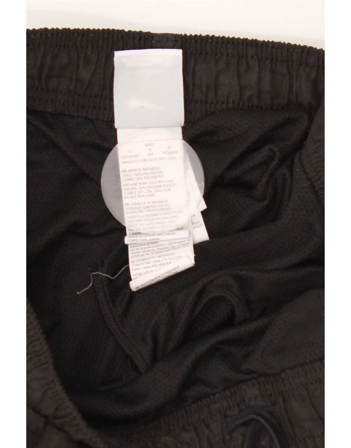 Pantaloni scurți sport Nike pentru bărbați, mari, negru, poliester