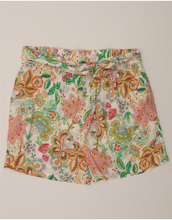 Pantaloni scurți casual pentru femei Fat Face UK 16 Large W34 Multicolor Floral