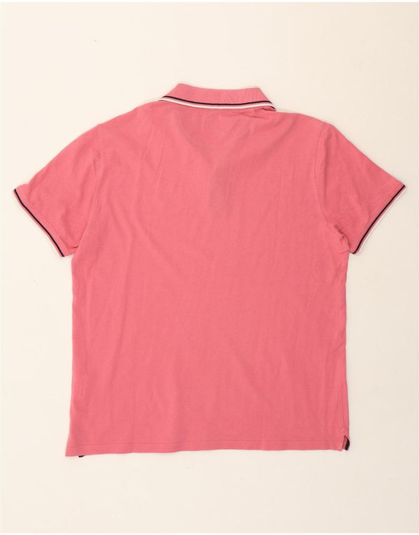 Tricou polo pentru bărbați Champion, mare, roz din bumbac