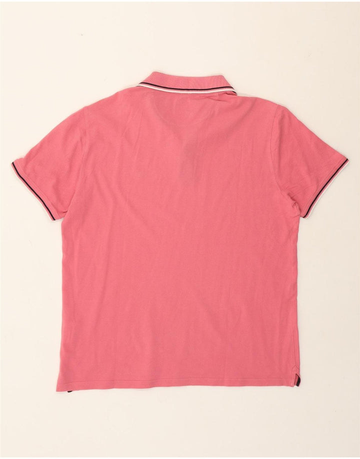 Tricou polo pentru bărbați Champion, mare, roz din bumbac