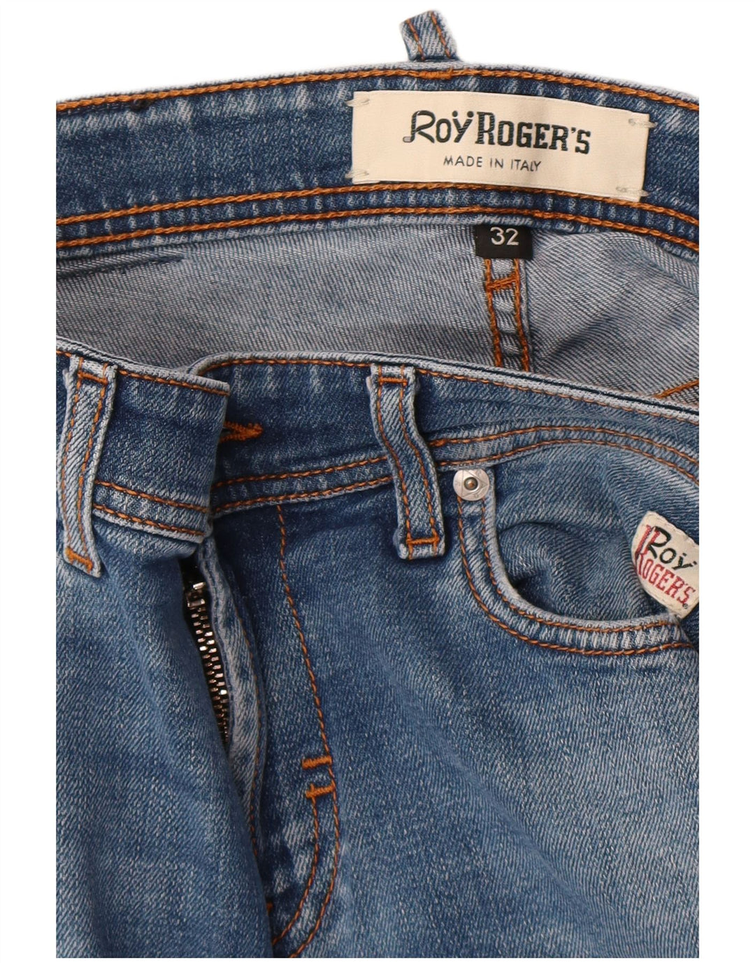 Blugi slim pentru femei Roy Rogers W32 L30 albastru