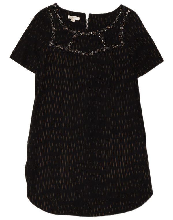 Rochie schimbătoare pentru femei Monsoon UK 12 Medium Black Spotted Bumbac