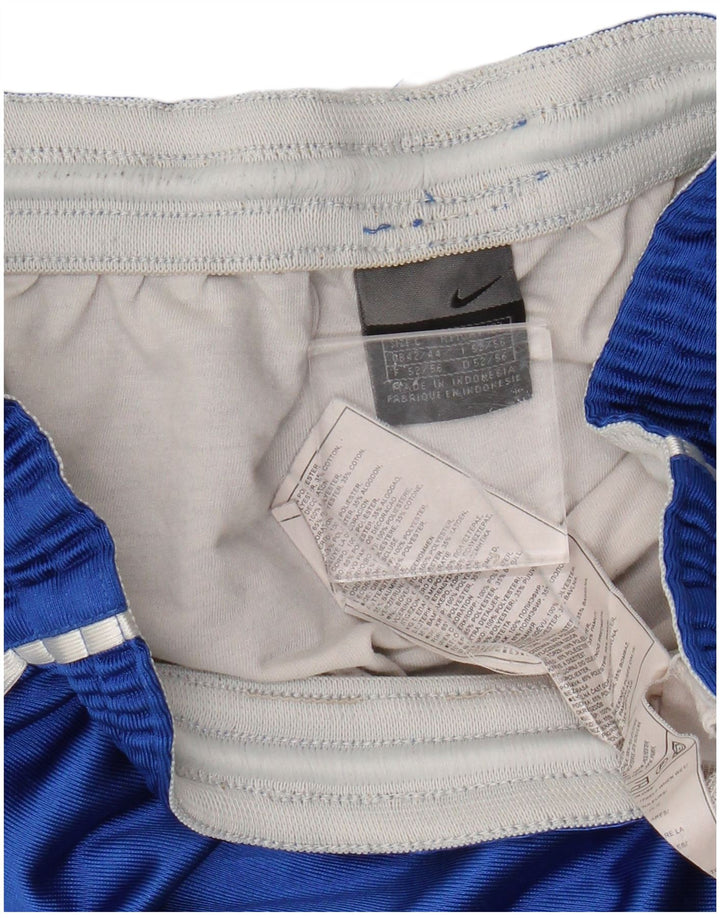Pantaloni scurți sport Nike pentru bărbați, mari, albastru, poliester