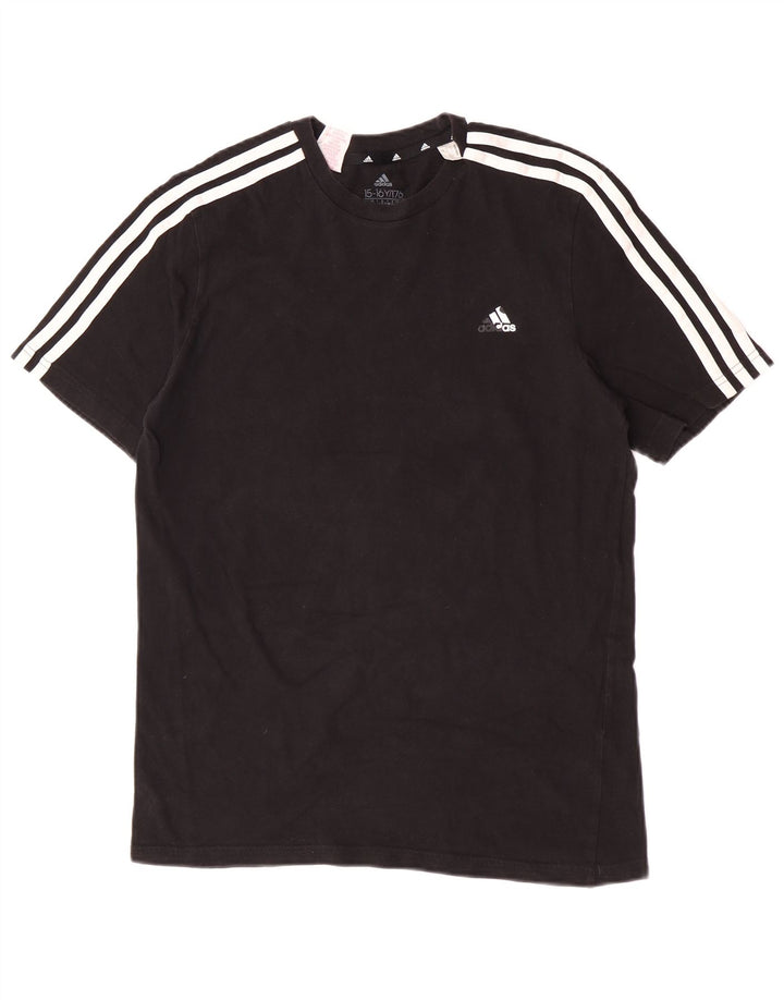 Tricou Băieți Adidas Top 15-16 Ani Negru