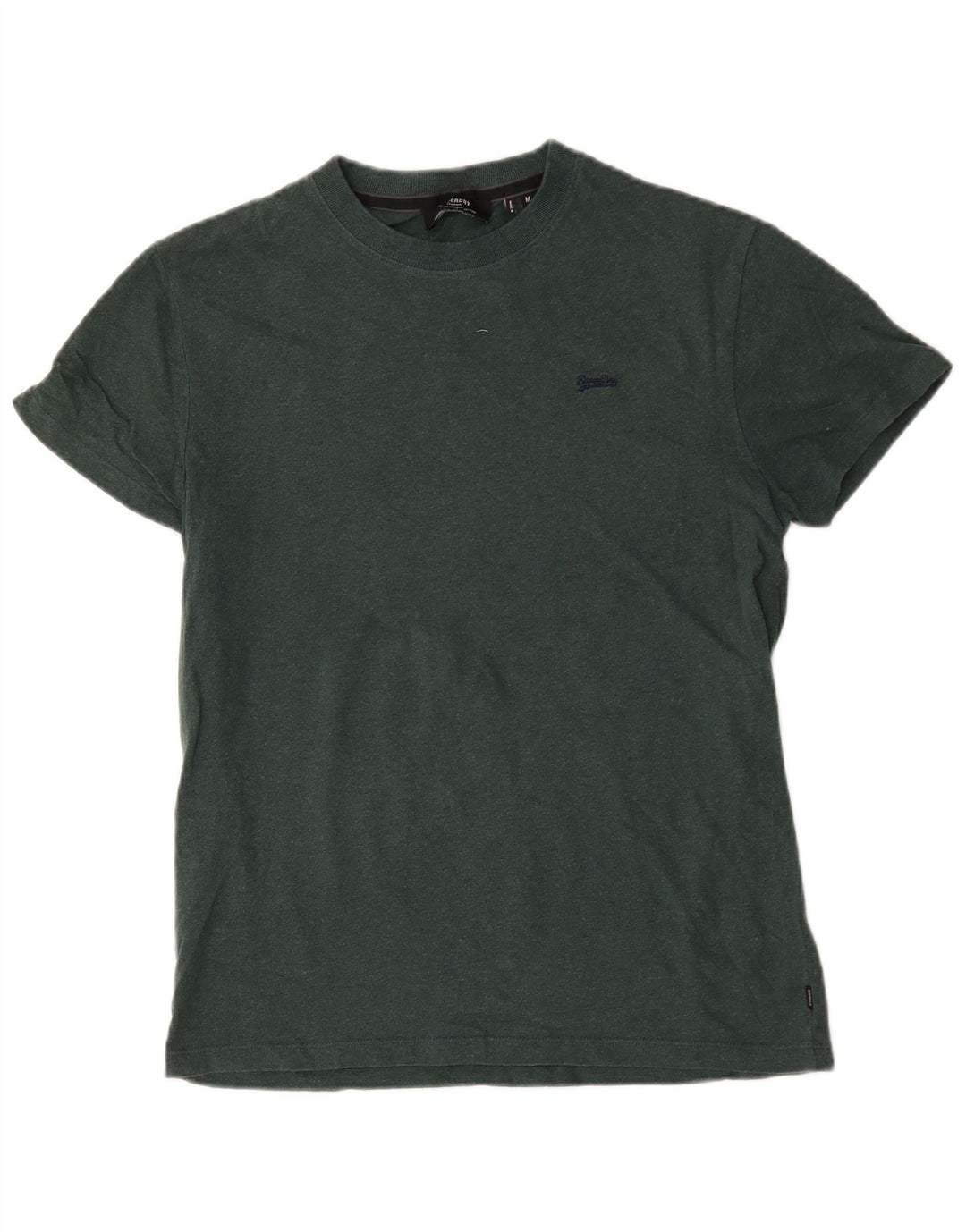 Tricou Superdry pentru bărbați Top verde mediu
