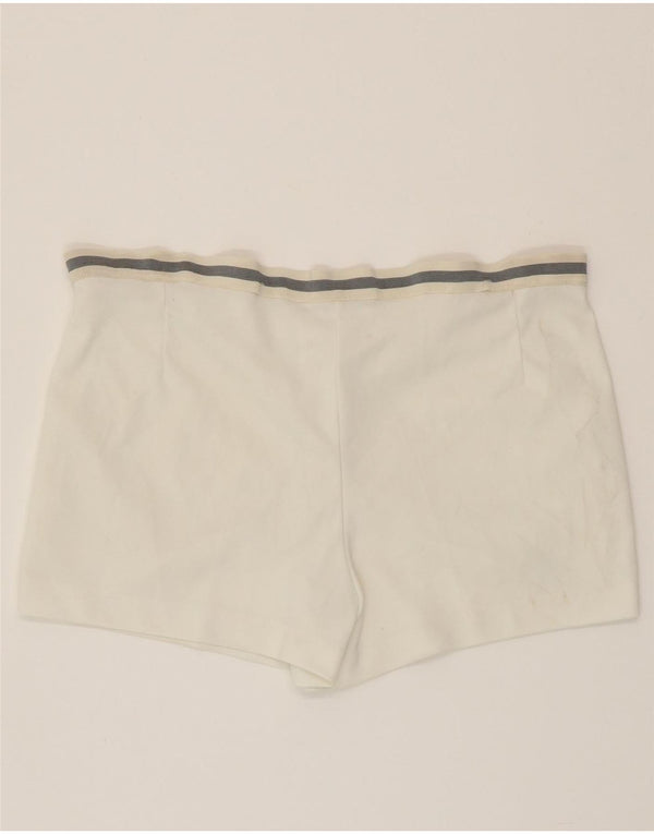 AUSTRALIAN L'ALPINA Pantaloni scurți casual pentru bărbați, cu tăiere standard, IT 52 XL W34 alb