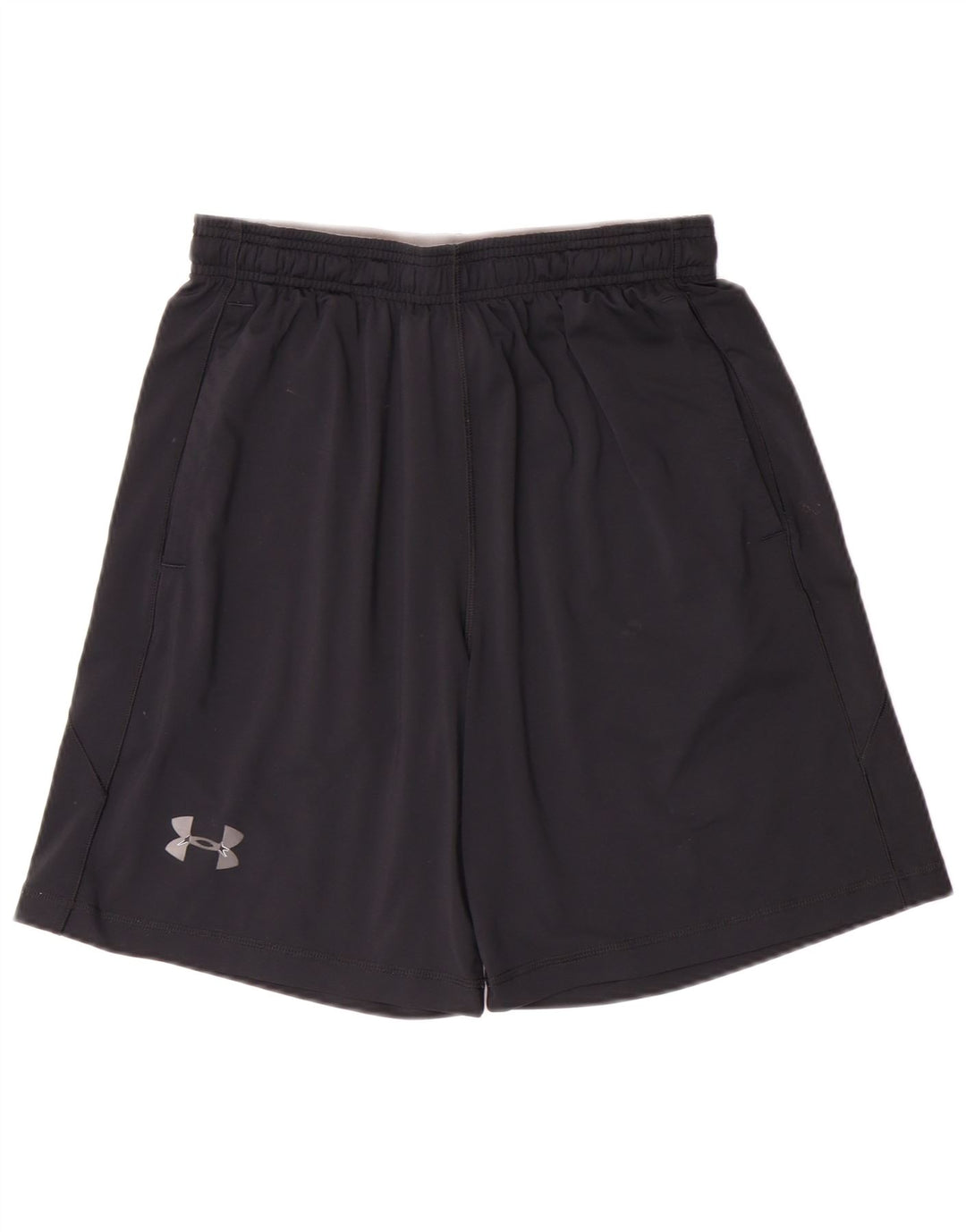 Pantaloni scurți sport pentru bărbați UNDER ARMOUR, poliester, negru
