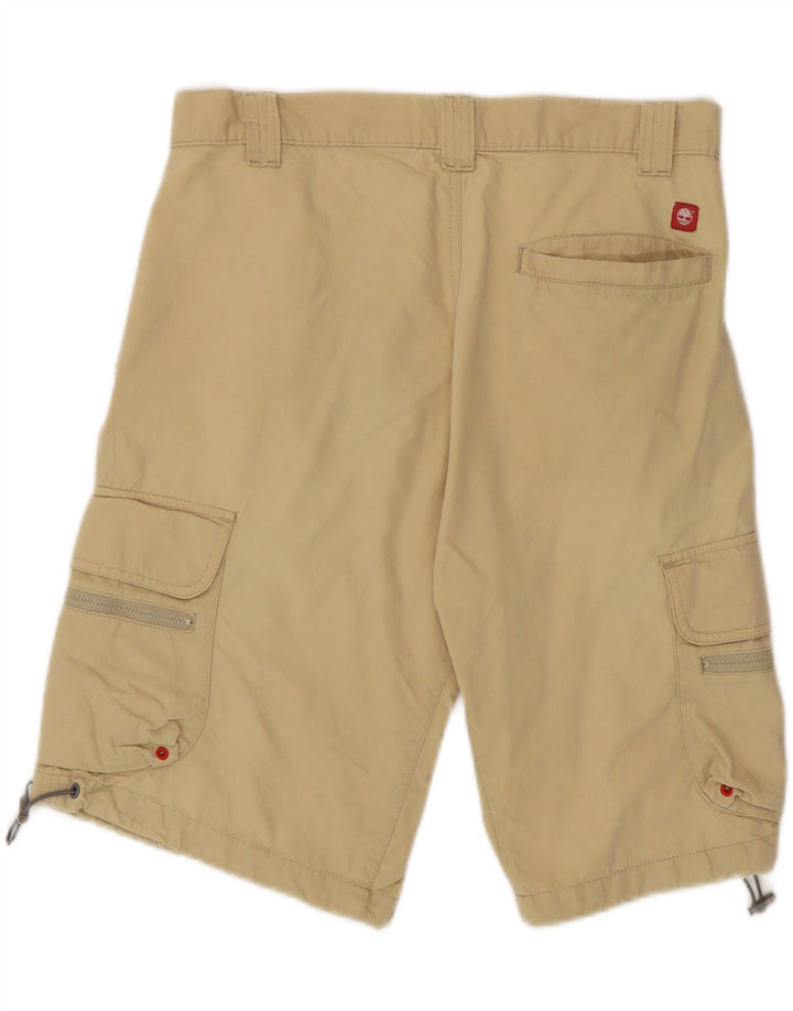 Pantaloni scurți cargo pentru bărbați Timberland W32 bumbac mediu bej