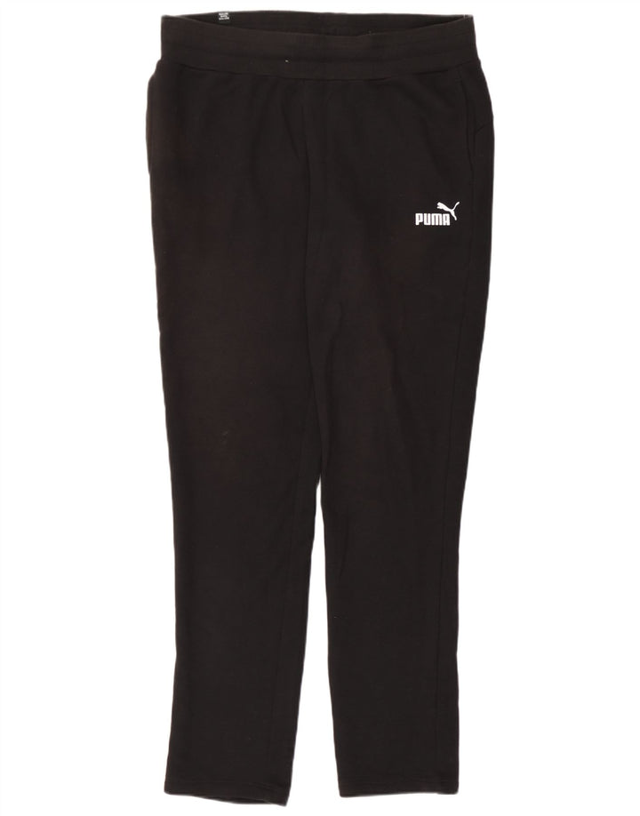 Pantaloni de trening Puma pentru femei UK 12 Poliester mediu negru