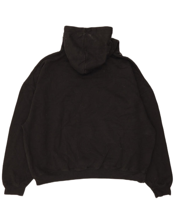Pulover supradimensionat pentru femei ZARA UK 14 bumbac mediu negru