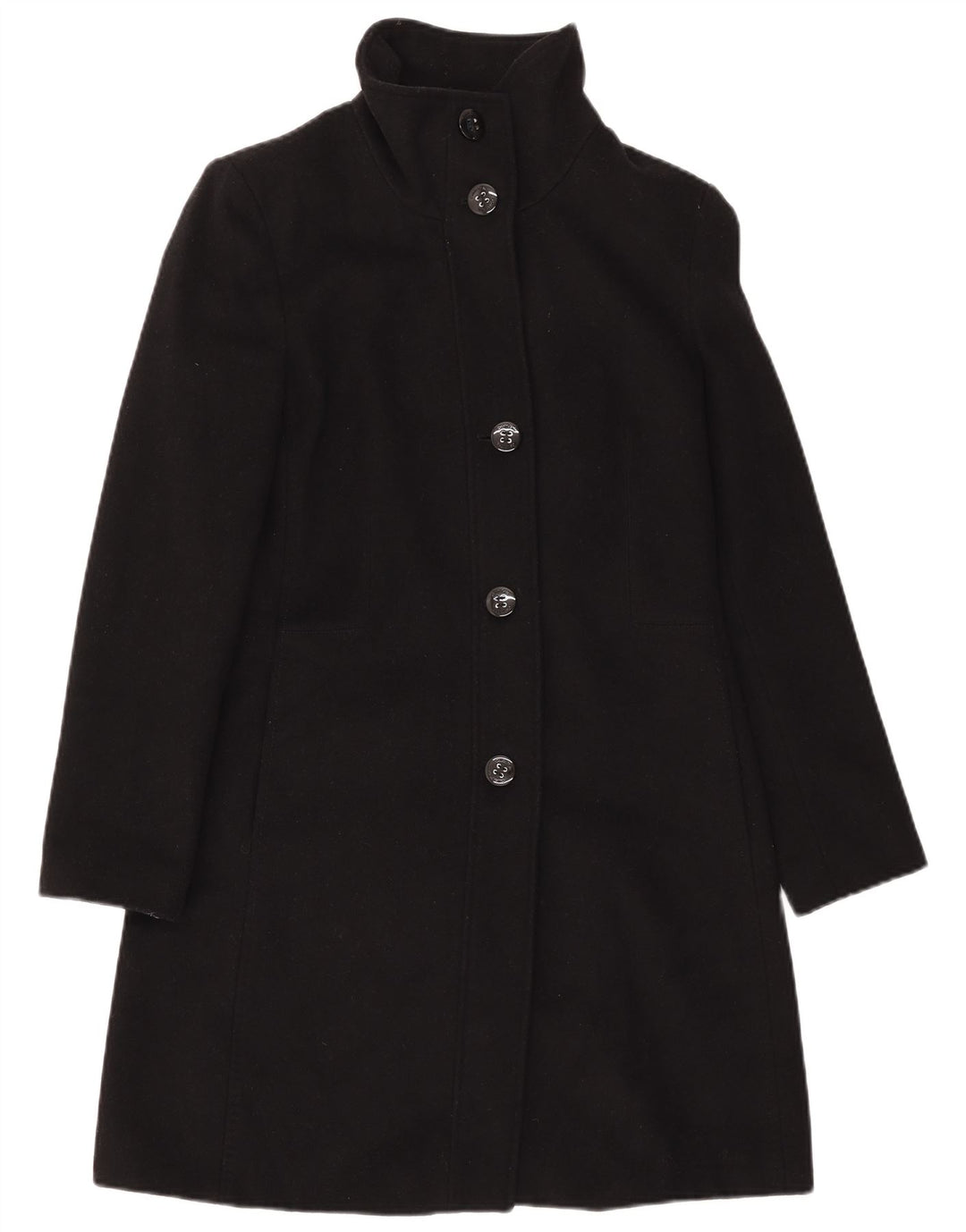 Palton pentru femei Calvin Klein US 4 Small Black Wool
