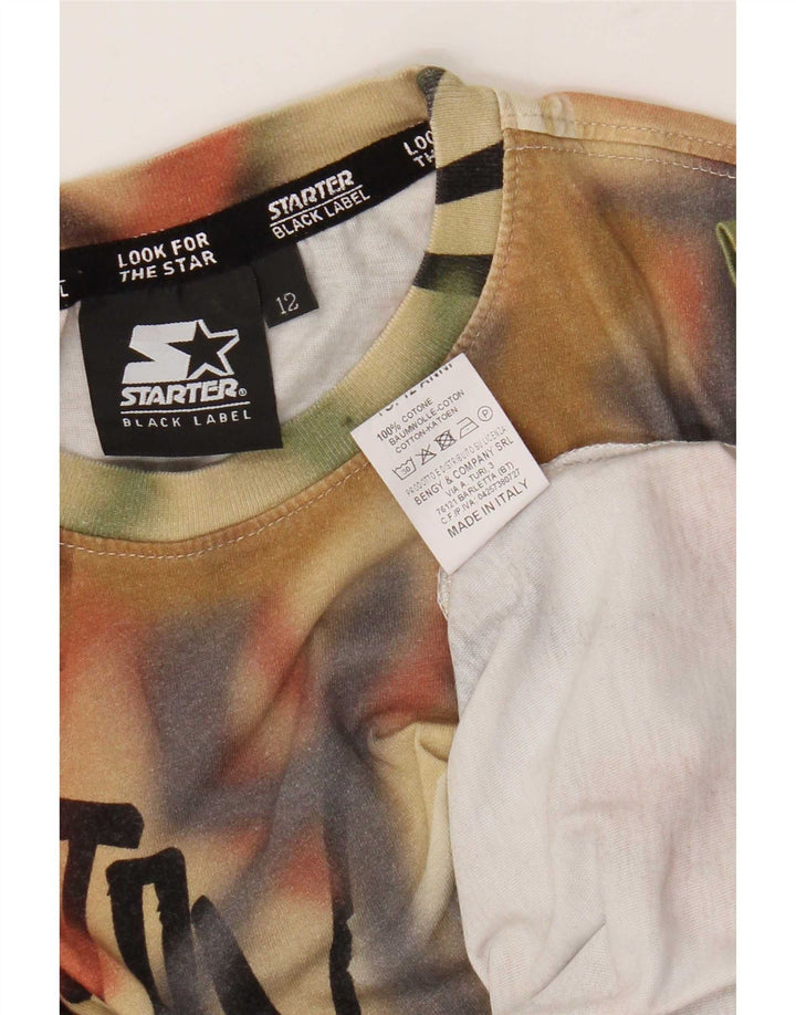 Tricou cu grafic Graffiti Starter Băieți Top 11-12 Ani Bumbac Multicolor