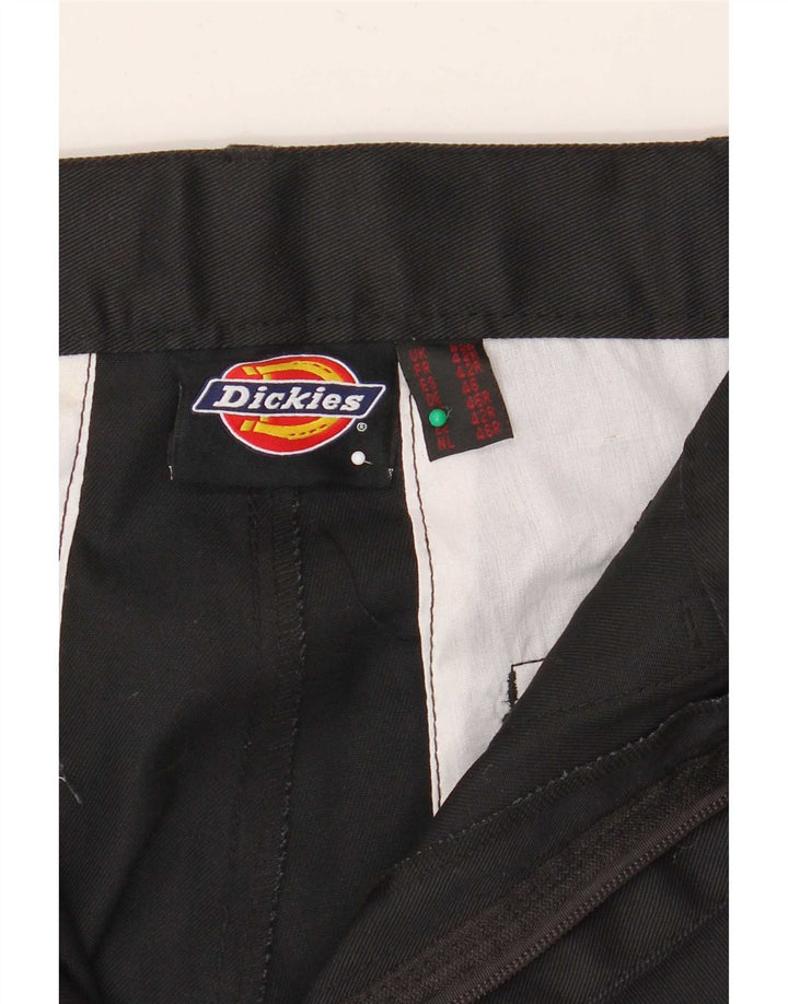 Pantaloni cargo dritti pentru bărbați Dickies W32 L31 poliester negru
