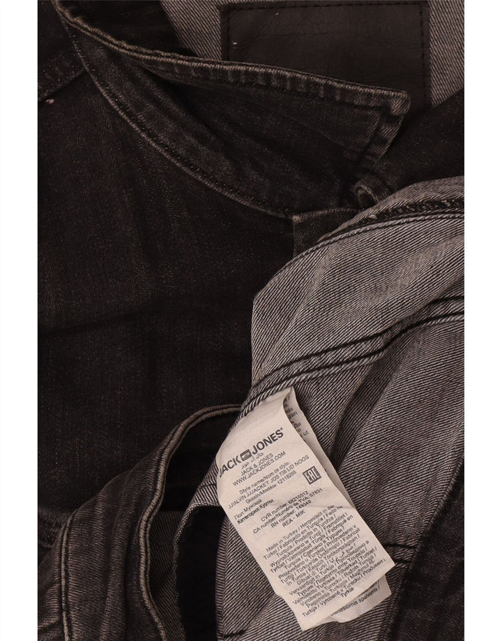 Jack & Jones jachetă de blugi pentru bărbați UK 42 XL bumbac gri