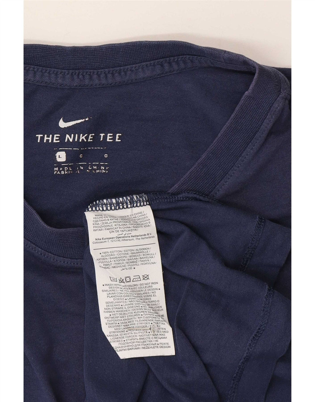 Tricou pentru bărbați Nike Top mare din bumbac bleumarin