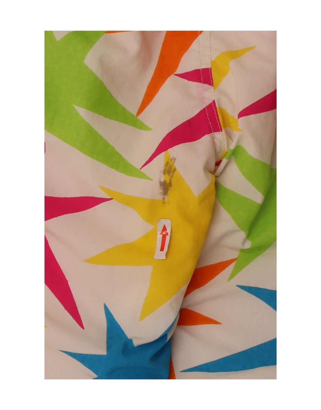 Enrico Coveri Salopetă de schi cu model abstract pentru femei UK 8 mic multicolor
