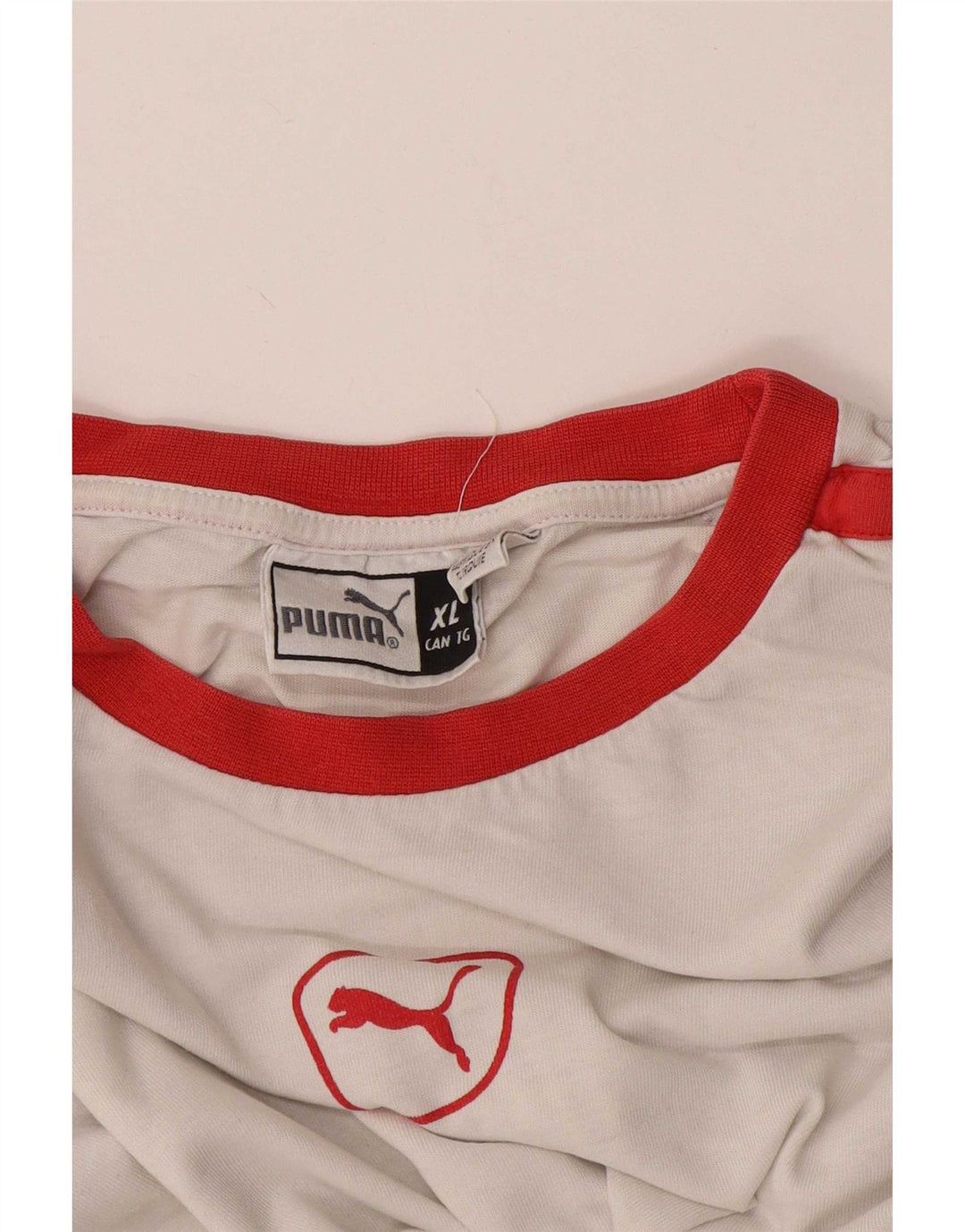 Tricou pentru bărbați Puma Top XL Alb Colorblock