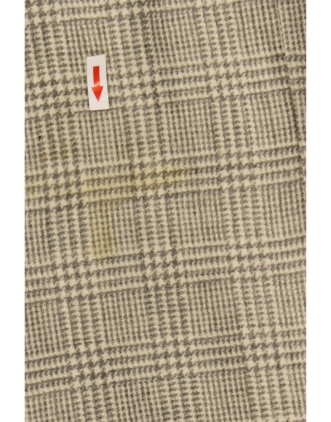 Jachetă vintage pentru bărbați cu 2 nasturi, UK 40, mare, gri Houndstooth