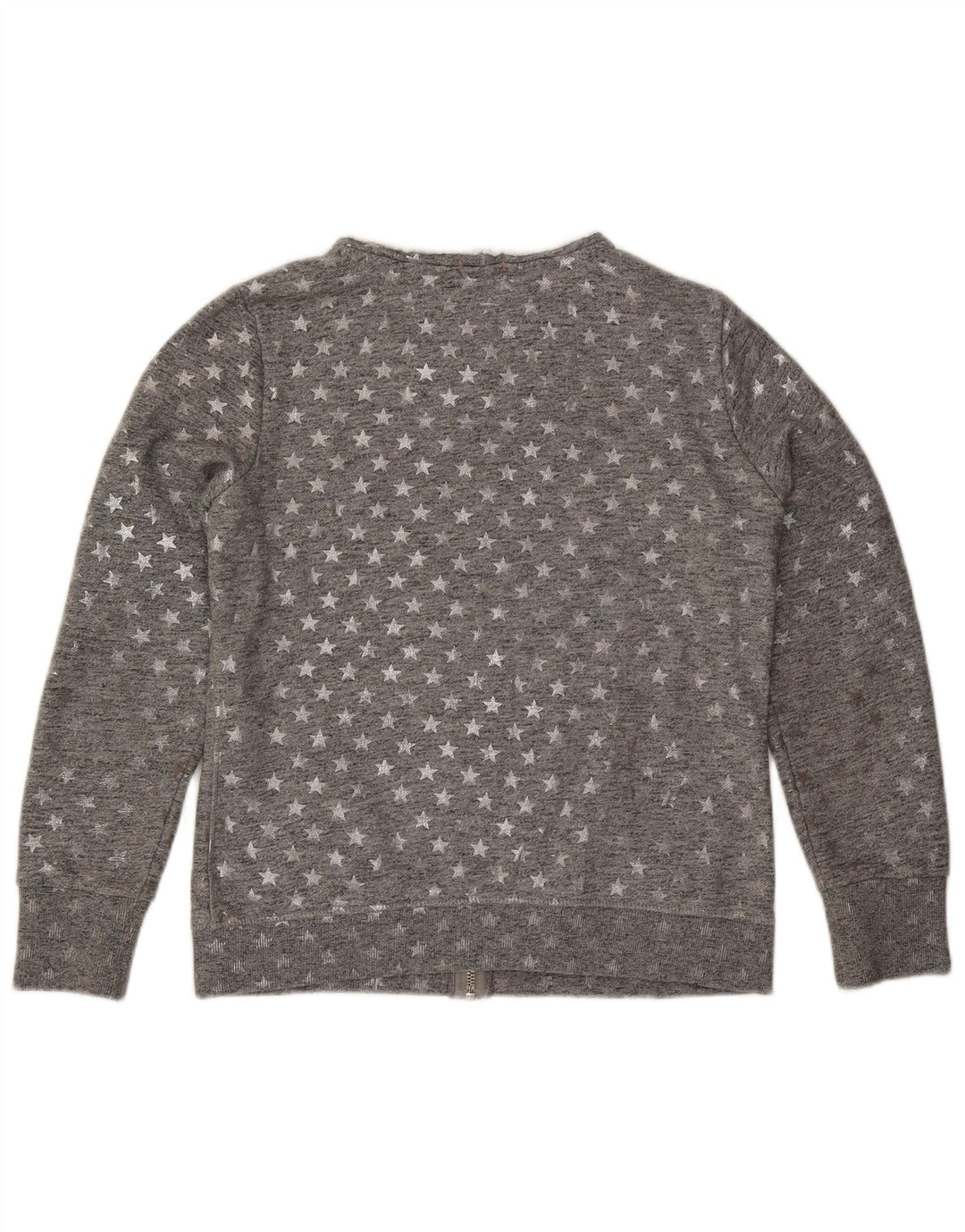 Jachetă de top pentru trening Superdry pentru femei cu model abstract, UK 16, mare, gri