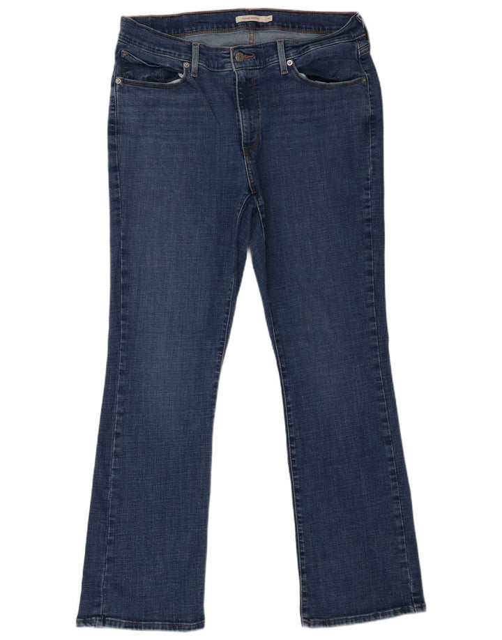 Blugi Levi's Classic Bootcut pentru femei US 14 XL W32 L32 Blue Bumbac
