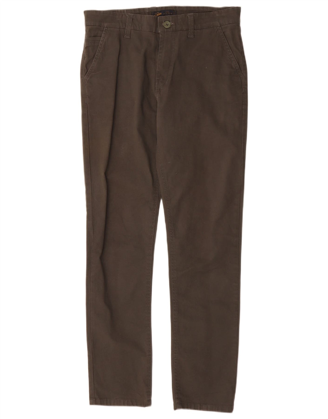 Pantaloni chino slim pentru bărbați Zara L32 L30 Kaki