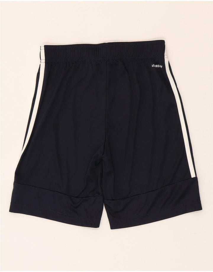 Pantaloni scurți sport Aeroready ADIDAS pentru băieți 11-12 ani poliester bleumarin